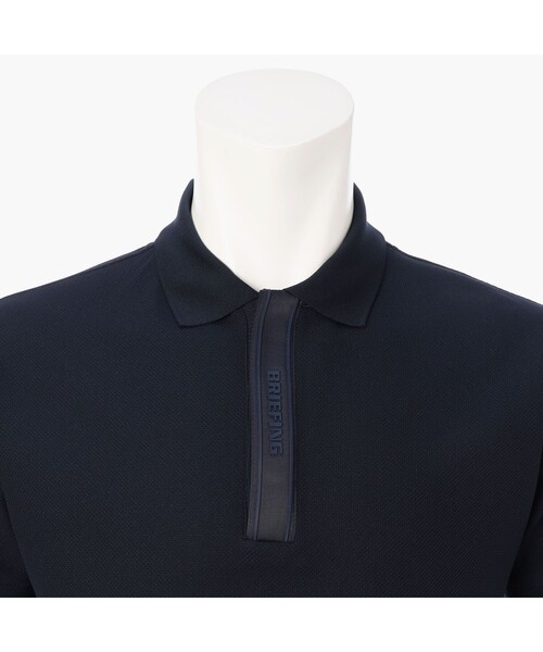BRIEFING(ブリーフィング)の「【BRIEFING GOLF/ブリーフィングゴルフ】MEN’S MINI LOGO POLO(ポロシャツ・メンズ・ホワイト/ネイビー/ブラック・L/M)」の6枚目の写真