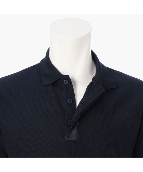 BRIEFING(ブリーフィング)の「【BRIEFING GOLF/ブリーフィングゴルフ】MEN’S MINI LOGO POLO(ポロシャツ・メンズ・ホワイト/ネイビー/ブラック・L/M)」の7枚目の写真
