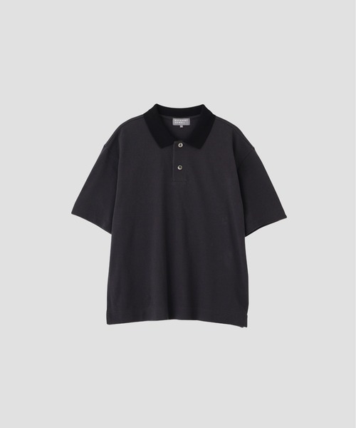 MARGARET HOWELL(マーガレットハウエル)の「COTTON PIQUE(Tシャツ/カットソー・メンズ・チャコール/ダークブルー・LARGE/X-LARGE/MEDIUM)」の4枚目の写真