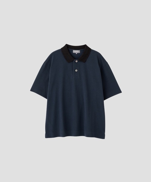 MARGARET HOWELL(マーガレットハウエル)の「COTTON PIQUE(Tシャツ/カットソー・メンズ・チャコール/ダークブルー・LARGE/X-LARGE/MEDIUM)」の9枚目の写真