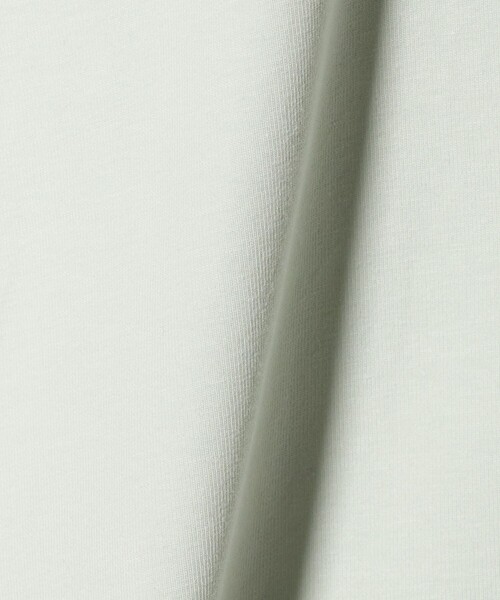 A DAY IN THE LIFE UNITED ARROWS(アデイインザライフユナイテッドアローズ)の「USAコットン天竺 クルーネックTシャツ <A DAY IN THE LIFE>(Tシャツ/カットソー・レディース・オフホワイト/ライラック/ブラック/ライム・FREE)」の11枚目の写真