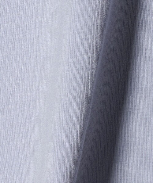 A DAY IN THE LIFE UNITED ARROWS(アデイインザライフユナイテッドアローズ)の「USAコットン天竺 クルーネックTシャツ <A DAY IN THE LIFE>(Tシャツ/カットソー・レディース・オフホワイト/ライラック/ブラック/ライム・FREE)」の7枚目の写真