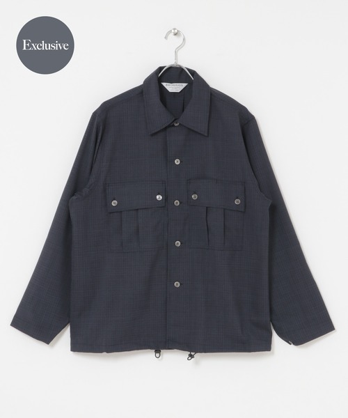 URBAN RESEARCH(アーバンリサーチ)の「『別注』BROOXON×URBS MIDLAND SHIRT FOR URBS(シャツ/ブラウス・メンズ・グレー系その他・4/3/2)」の1枚目の写真
