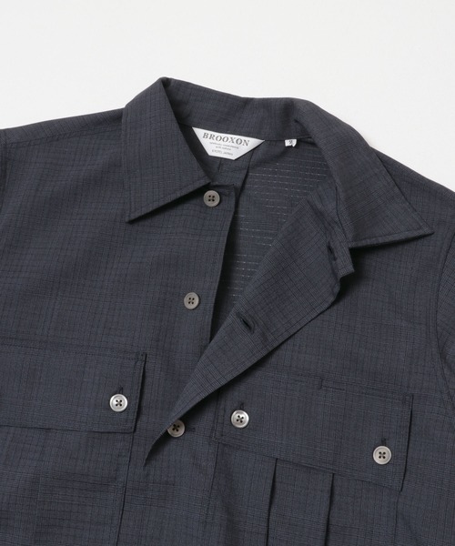 URBAN RESEARCH(アーバンリサーチ)の「『別注』BROOXON×URBS MIDLAND SHIRT FOR URBS(シャツ/ブラウス・メンズ・グレー系その他・4/3/2)」の4枚目の写真
