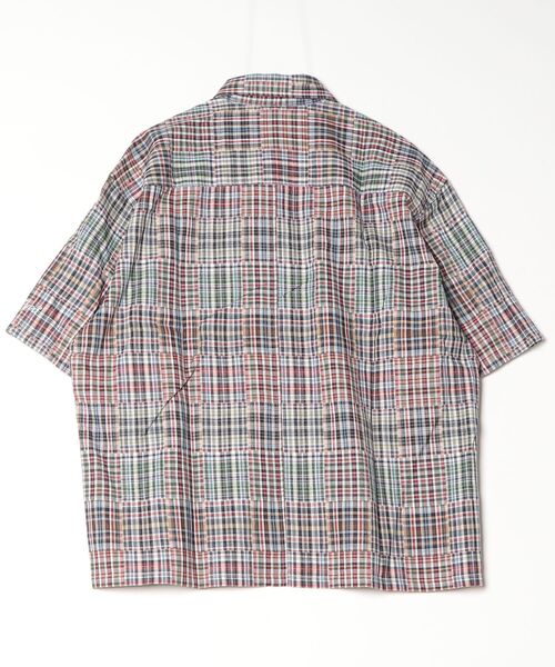 FAT(エフエイティー)の「CROPIECE(シャツ/ブラウス・メンズ・ホワイト/ネイビー・TITCH(M)/SKINNY(L)/FAT(XL)/JUMBO(XXL))」の3枚目の写真
