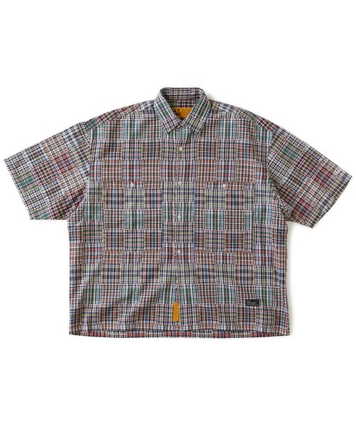 FAT(エフエイティー)の「CROPIECE(シャツ/ブラウス・メンズ・ホワイト/ネイビー・TITCH(M)/SKINNY(L)/FAT(XL)/JUMBO(XXL))」の1枚目の写真