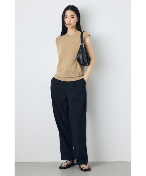 AZUL by moussy(アズールバイマウジー)の「バックルベルトワンハンドルトートバッグ(ハンドバッグ・レディース・シルバー/ブラック/アイボリー・FREE)」の4枚目の写真