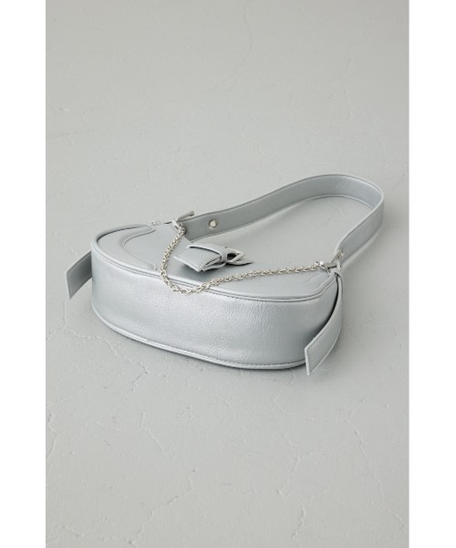 AZUL by moussy(アズールバイマウジー)の「バックルベルトワンハンドルトートバッグ(ハンドバッグ・レディース・シルバー/ブラック/アイボリー・FREE)」の20枚目の写真