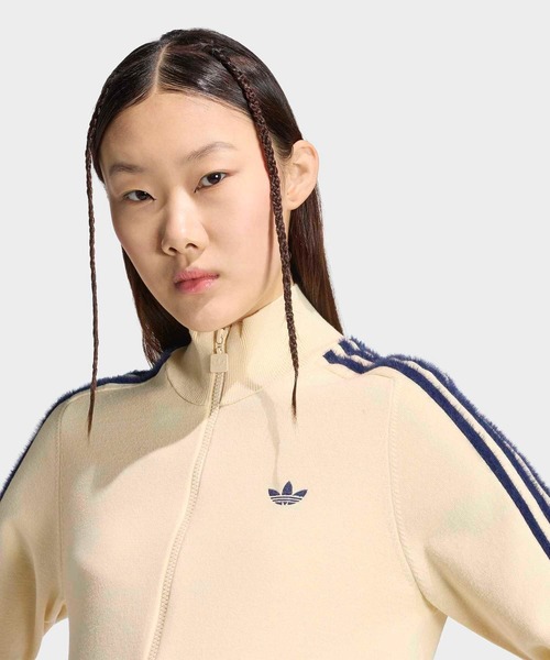 adidas(アディダス)の「ニット ファイヤーバード トラックトップ / ジャージ / トラックジャケット / アディダスオリジナルス adidas Originals(ジャージ・レディース・イエロー/ブルー/ブラック・LARGE/XX-LARGE/X-SMALL/SMALL/MEDIUM/X-LARGE)」の15枚目の写真