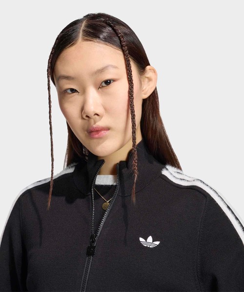 adidas(アディダス)の「ニット ファイヤーバード トラックトップ / ジャージ / トラックジャケット / アディダスオリジナルス adidas Originals(ジャージ・レディース・イエロー/ブルー/ブラック・LARGE/XX-LARGE/X-SMALL/SMALL/MEDIUM/X-LARGE)」の10枚目の写真