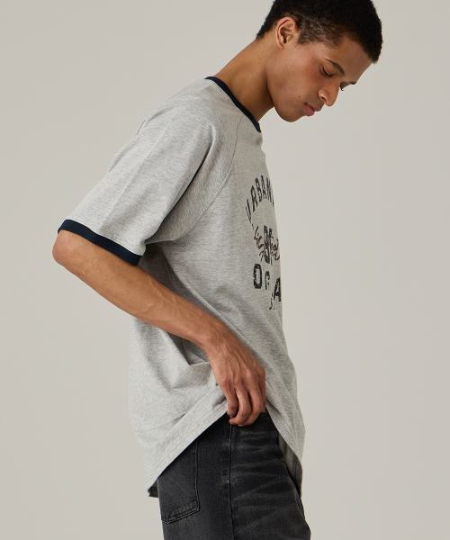 URBANAGE(アーバンエイジ)の「ハイストリートリンガーナグランオーバー半袖グレー(Tシャツ/カットソー・メンズ・その他・MEDIUM/LARGE)」の12枚目の写真