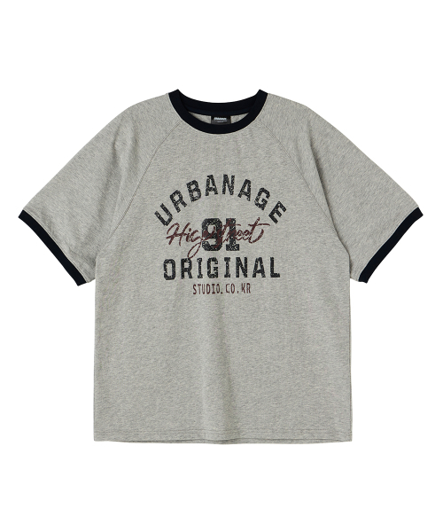 URBANAGE(アーバンエイジ)の「ハイストリートリンガーナグランオーバー半袖グレー(Tシャツ/カットソー・メンズ・その他・MEDIUM/LARGE)」の10枚目の写真