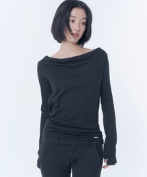 Miseki SEOUL（ミセキソウル）の「COWL HOODIE LONG SLEEVE（Tシャツ/カットソー）」
