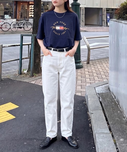 TOMMY HILFIGER（トミーヒルフィガー）の「【TOMMY HILFIGER】Tシャツ 09T4510（Tシャツ/カットソー・レディース・ホワイト/レッド/ネイビー・M/L/XL/S）」の19枚目の写真