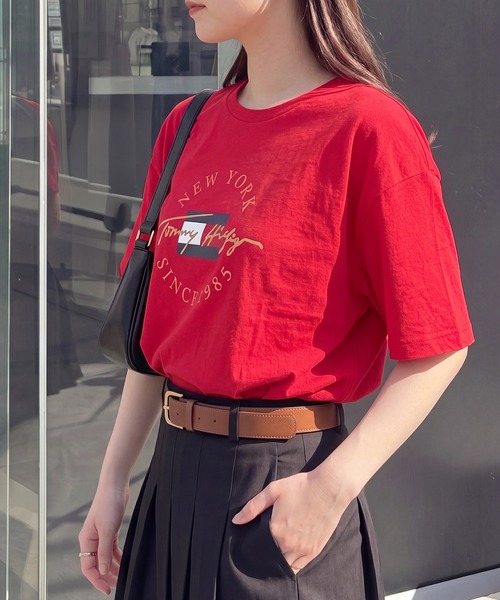 TOMMY HILFIGER（トミーヒルフィガー）の「【TOMMY HILFIGER】Tシャツ 09T4510（Tシャツ/カットソー・レディース・ホワイト/レッド/ネイビー・M/L/XL/S）」の22枚目の写真