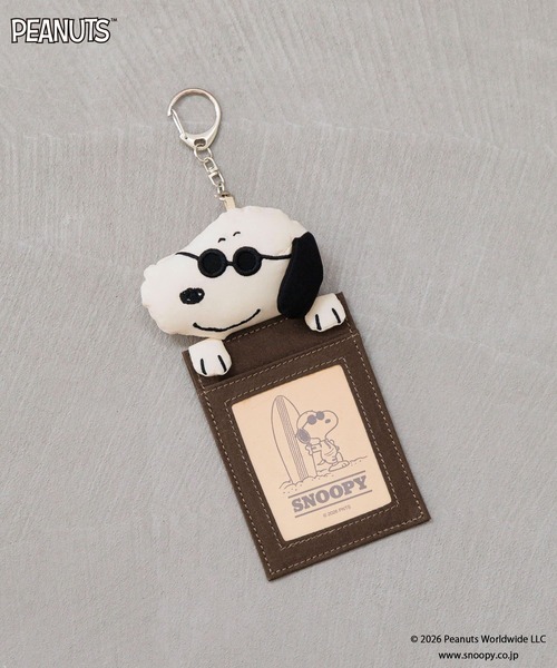 LOWRYS FARM（ローリーズファーム）の「【SNOOPY】ぬいカードケース　669458/GOODS（カードケース・レディース・ベージュ/ブラック/ホワイト・FREE）」の3枚目の写真
