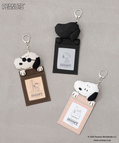 LOWRYS FARM（ローリーズファーム）の「【SNOOPY】ぬいカードケース　669458/GOODS（カードケース・レディース・ベージュ/ブラック/ホワイト・FREE）」の4枚目の写真