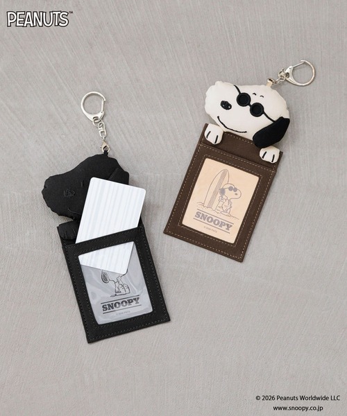 LOWRYS FARM（ローリーズファーム）の「【SNOOPY】ぬいカードケース　669458/GOODS（カードケース・レディース・ベージュ/ブラック/ホワイト・FREE）」の5枚目の写真