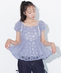 【JILL ページ】 JILL by JILL STUART｜ジルバイジルスチュアートのトップス（ブルー
