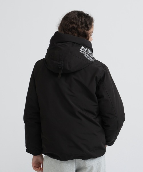 AVIREX(アヴィレックス)の「《WEB&DEPOT限定》MILITARY FUNCTION DOWN Ⅱ(ダウンジャケット/コート・キッズ・ブラック/グリーン系その他/ベージュ/ライトグレー・F)」の6枚目の写真