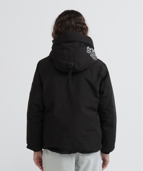 AVIREX(アヴィレックス)の「《WEB&DEPOT限定》MILITARY FUNCTION DOWN Ⅱ(ダウンジャケット/コート・キッズ・ブラック/グリーン系その他/ベージュ/ライトグレー・F)」の7枚目の写真