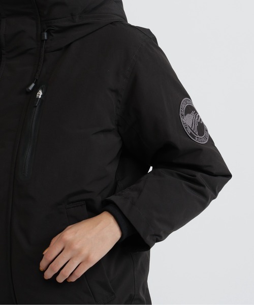 AVIREX(アヴィレックス)の「《WEB&DEPOT限定》MILITARY FUNCTION DOWN Ⅱ(ダウンジャケット/コート・キッズ・ブラック/グリーン系その他/ベージュ/ライトグレー・F)」の12枚目の写真