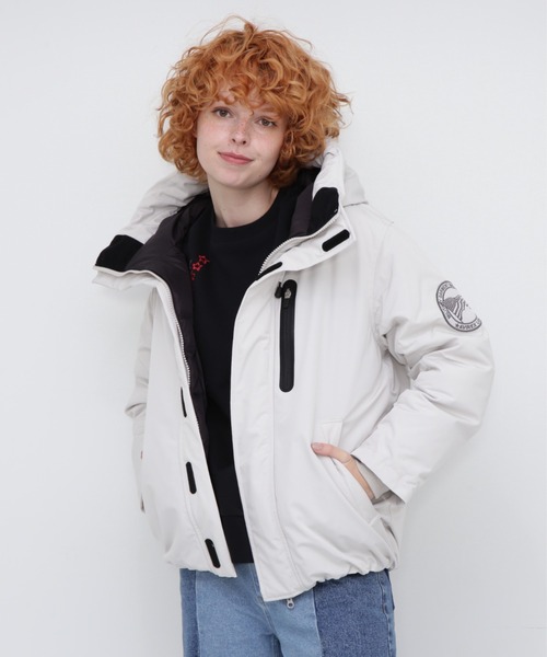 AVIREX(アヴィレックス)の「《WEB&DEPOT限定》MILITARY FUNCTION DOWN Ⅱ(ダウンジャケット/コート・キッズ・ブラック/グリーン系その他/ベージュ/ライトグレー・F)」の18枚目の写真
