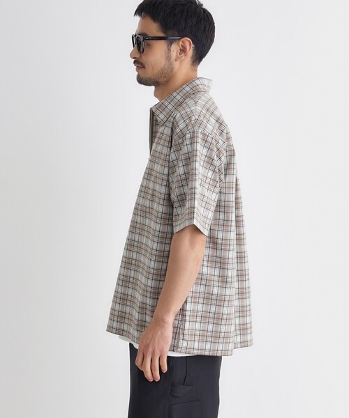 BACK NUMBER(バックナンバー)の「ハーフジッププルオーバー(シャツ/ブラウス・メンズ・ライトベージュ/ブラック/チャコールグレー・03/04/06/05)」の5枚目の写真
