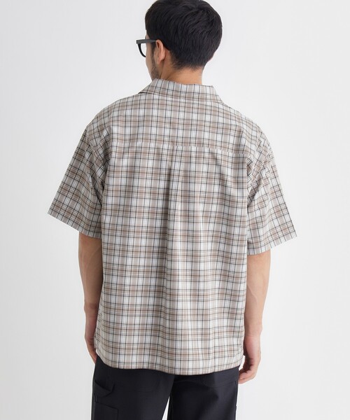 BACK NUMBER(バックナンバー)の「ハーフジッププルオーバー(シャツ/ブラウス・メンズ・ライトベージュ/ブラック/チャコールグレー・03/04/06/05)」の6枚目の写真