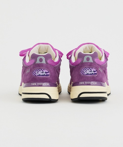 NEW BALANCE(ニューバランス)の「993 U9934JA(スニーカー・メンズ・パープル・26.5cm/27.0cm/27.5cm/26.0cm)」の4枚目の写真
