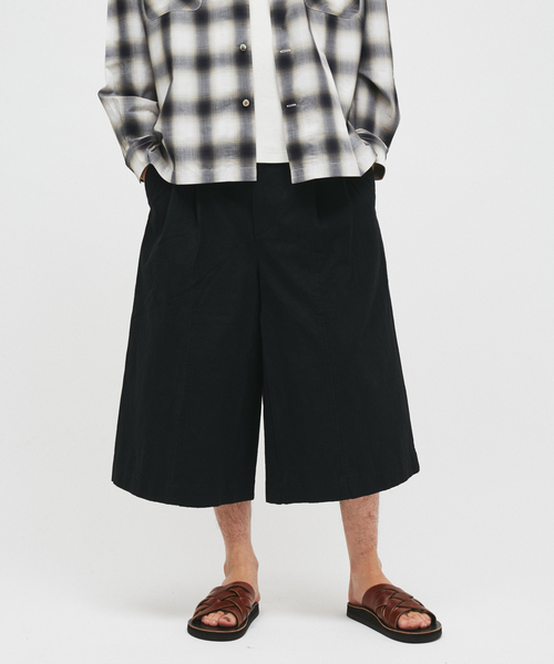JOURNAL STANDARD J.S HOMESTEAD(ジャーナルスタンダードホームステッド)の「J.S.Homestead / キュロット クォーター パンツ(その他パンツ・メンズ・アイボリー/ブラック・LARGE/MEDIUM)」の16枚目の写真