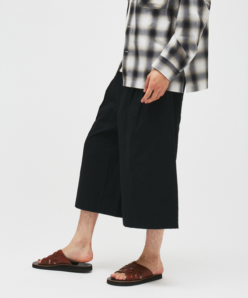 JOURNAL STANDARD J.S HOMESTEAD(ジャーナルスタンダードホームステッド)の「J.S.Homestead / キュロット クォーター パンツ(その他パンツ・メンズ・アイボリー/ブラック・LARGE/MEDIUM)」の18枚目の写真