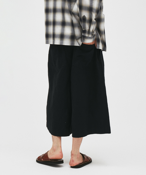 JOURNAL STANDARD J.S HOMESTEAD(ジャーナルスタンダードホームステッド)の「J.S.Homestead / キュロット クォーター パンツ(その他パンツ・メンズ・アイボリー/ブラック・LARGE/MEDIUM)」の19枚目の写真