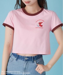 【SESAME STREET MARKET×サンリオキャラクターズ】クロップドTシャツ