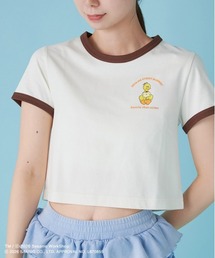 【SESAME STREET MARKET×サンリオキャラクターズ】クロップドTシャツ