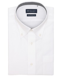 TOKYO SHIRTS | 【超形態安定】【吸水速乾】  形態安定ノンアイロン ボタンダウン 半袖ビジネスワイシャツ(ビジネスシャツ)