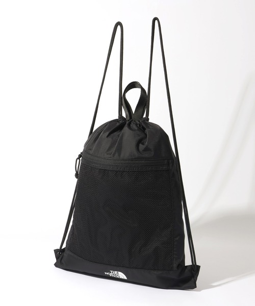THE NORTH FACE(ザノースフェイス)の「【THE NORTH FACE/ザノースフェイス】STANDARD MULTI BAG/ スタンダード マルチバッグ ナップサック(バックパック/リュック・メンズ・ブラック・FREE)」の1枚目の写真