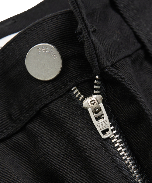 PEPLEE(ペプリー)の「Mini Pocket Boots Cut Cotton Pants (Black)(その他パンツ・レディース・その他・SMALL/MEDIUM)」の6枚目の写真