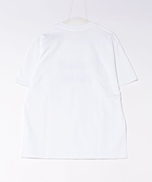 NOWLE(ノウル)の「【NOWLE】メッセージロゴ プリント クルーネック 半袖 Tシャツ(Tシャツ/カットソー・メンズ・ホワイト/オートミール・X-LARGE/MEDIUM/LARGE)」の3枚目の写真