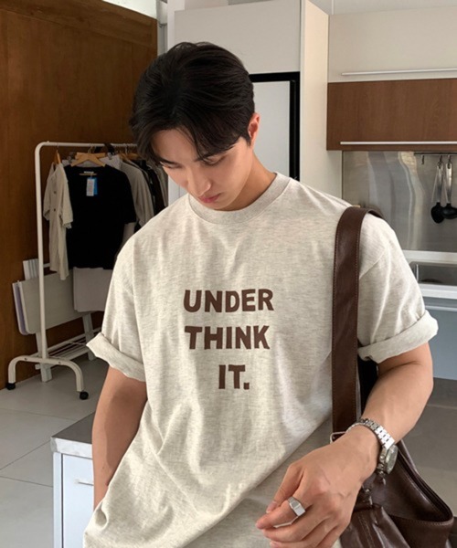 NOWLE(ノウル)の「【NOWLE】メッセージロゴ プリント クルーネック 半袖 Tシャツ(Tシャツ/カットソー・メンズ・ホワイト/オートミール・X-LARGE/MEDIUM/LARGE)」の14枚目の写真