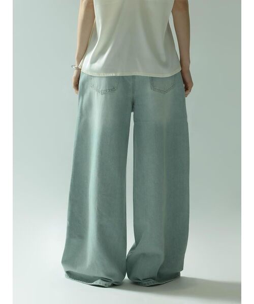 :ETHROF(イーサオブ)の「LACE DOCKING DAMAGE DENIM PANTS(デニムパンツ・レディース・ブルー系その他/ブラック・MEDIUM)」の15枚目の写真