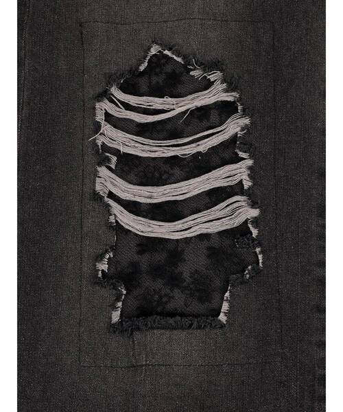 :ETHROF(イーサオブ)の「LACE DOCKING DAMAGE DENIM PANTS(デニムパンツ・レディース・ブルー系その他/ブラック・MEDIUM)」の8枚目の写真