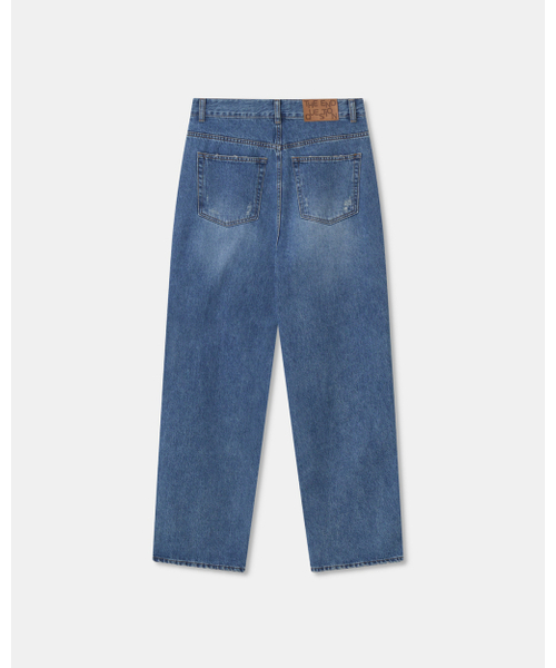 THEENDQUESTION（ジエンドクエスチョン）の「Damage washed jeans / BLUE（デニムパンツ・レディース・その他・1/2/3）」の3枚目の写真
