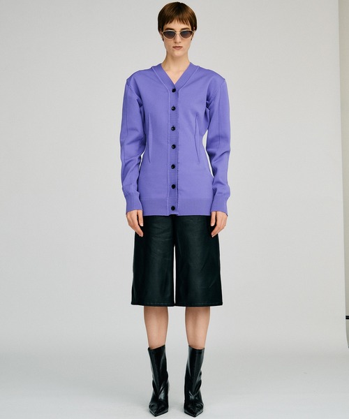 PRANK PROJECT(プランクプロジェクト)の「【2026Autumn Pre-Order】シンセティックレザーハーフパンツ / Synthetic Leather Half Pants(その他パンツ・レディース・ブラウン/ブラック/マルチ・38/36)」の10枚目の写真
