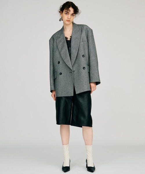 PRANK PROJECT(プランクプロジェクト)の「【2026Autumn Pre-Order】シンセティックレザーハーフパンツ / Synthetic Leather Half Pants(その他パンツ・レディース・ブラウン/ブラック/マルチ・38/36)」の14枚目の写真