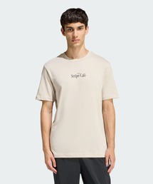 コーヒー カフェ ドーナッツ ボックス グラフィックTシャツ / アディダス adidas
