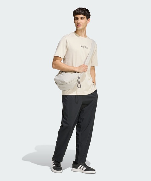 adidas(アディダス)の「コーヒー カフェ ドーナッツ ボックス グラフィックTシャツ / アディダス adidas(Tシャツ/カットソー・メンズ・ベージュ・XX-LARGE/3XL/LARGE/MEDIUM/SMALL/X-LARGE/X-SMALL)」の3枚目の写真
