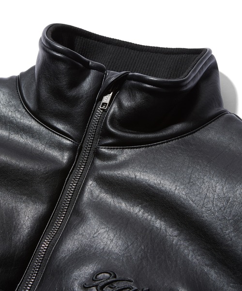 X-girl(エックスガール)の「FAUX LEATHER PADDED JACKET(その他アウター・レディース・ブラック・S/M)」の6枚目の写真