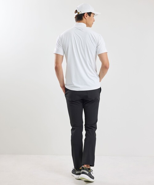 JONES（ジョーンズ）の「【JONESコラボ】半袖モックネックシャツ（Tシャツ/カットソー・レディース・ホワイト/ブラック・XL/M/L/S）」の7枚目の写真
