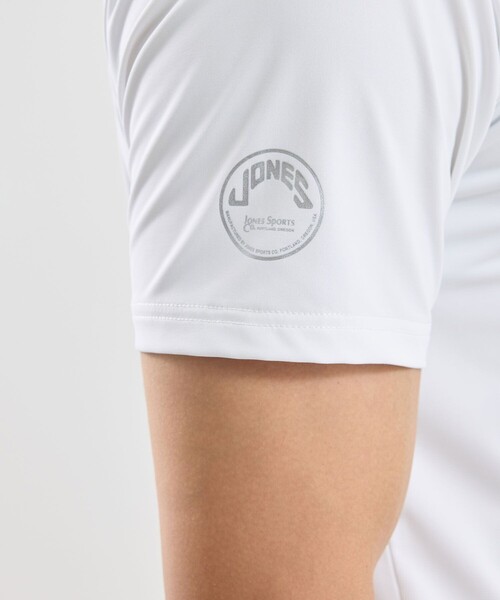 JONES（ジョーンズ）の「【JONESコラボ】半袖モックネックシャツ（Tシャツ/カットソー・レディース・ホワイト/ブラック・XL/M/L/S）」の10枚目の写真